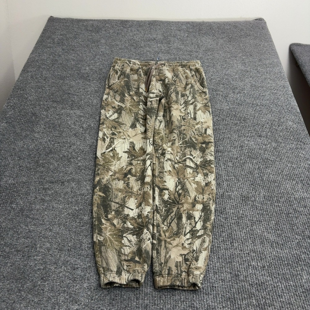 Hollister Relaxed Jogger Mens M Camo Fleece Real Tree Gorpcore Streetwear